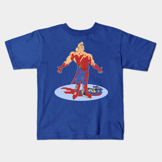 Rayzor's Edge Kids T-Shirt by Carl Cordes